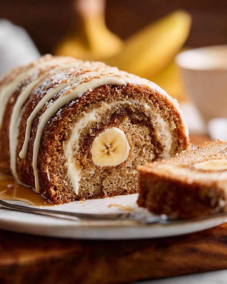 Banana Roll Cake