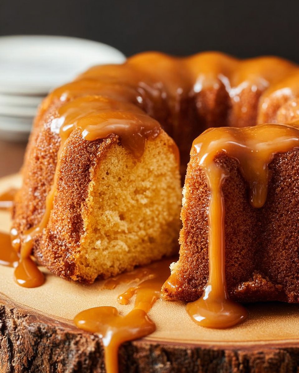 Brown Sugar Caramel Pound Cake