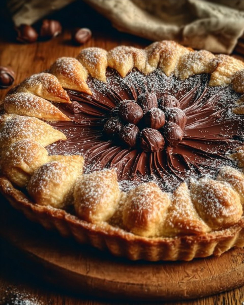Nutella Sun Tart