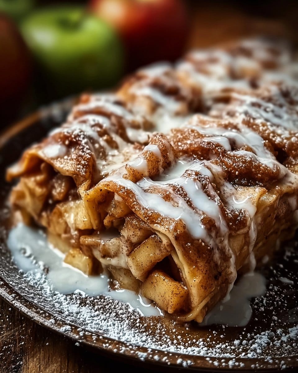 Delicious Apple Cinnamon Lasagna Roll for Cozy Fall Nights