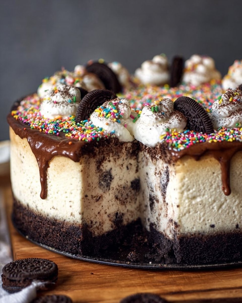 Easy Oreo Cake Cheesecake Recipe (The Best One)