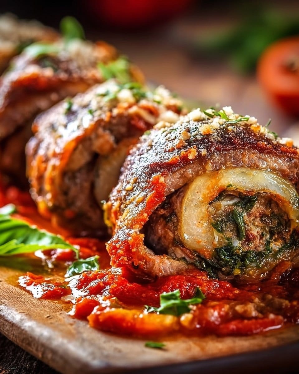Italian Stuffed Meat Rolls: Juicy Comfort in Each Bite