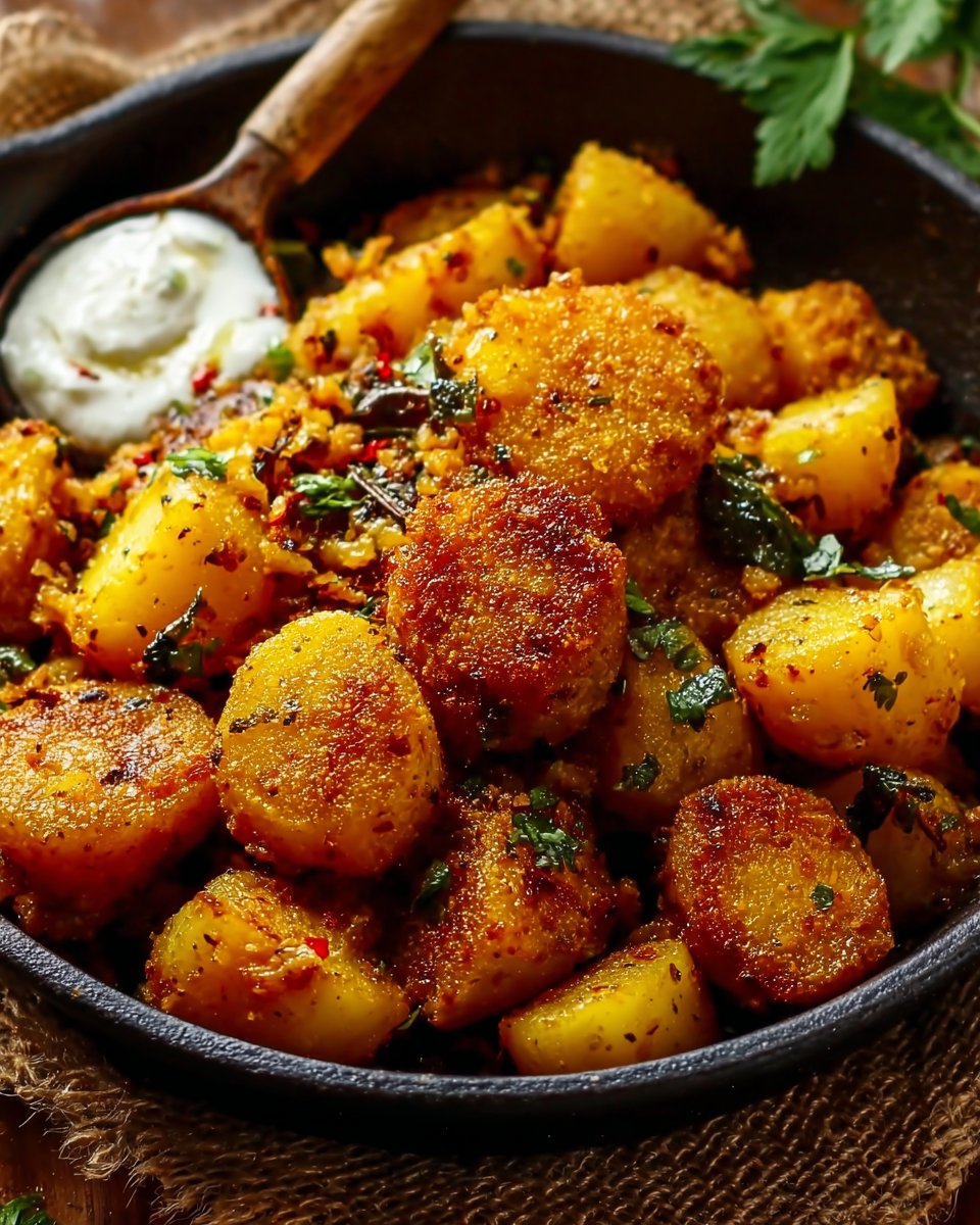 Flavorful Indian Potato Masala: Quick Comfort Food Delight