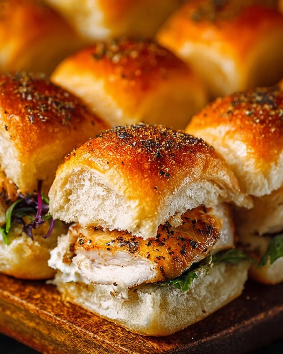 Delicious homemade turkey sliders served with fresh toppings