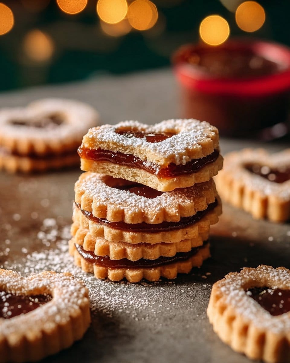 Perfect Dulce de Leche Linzer Cookies