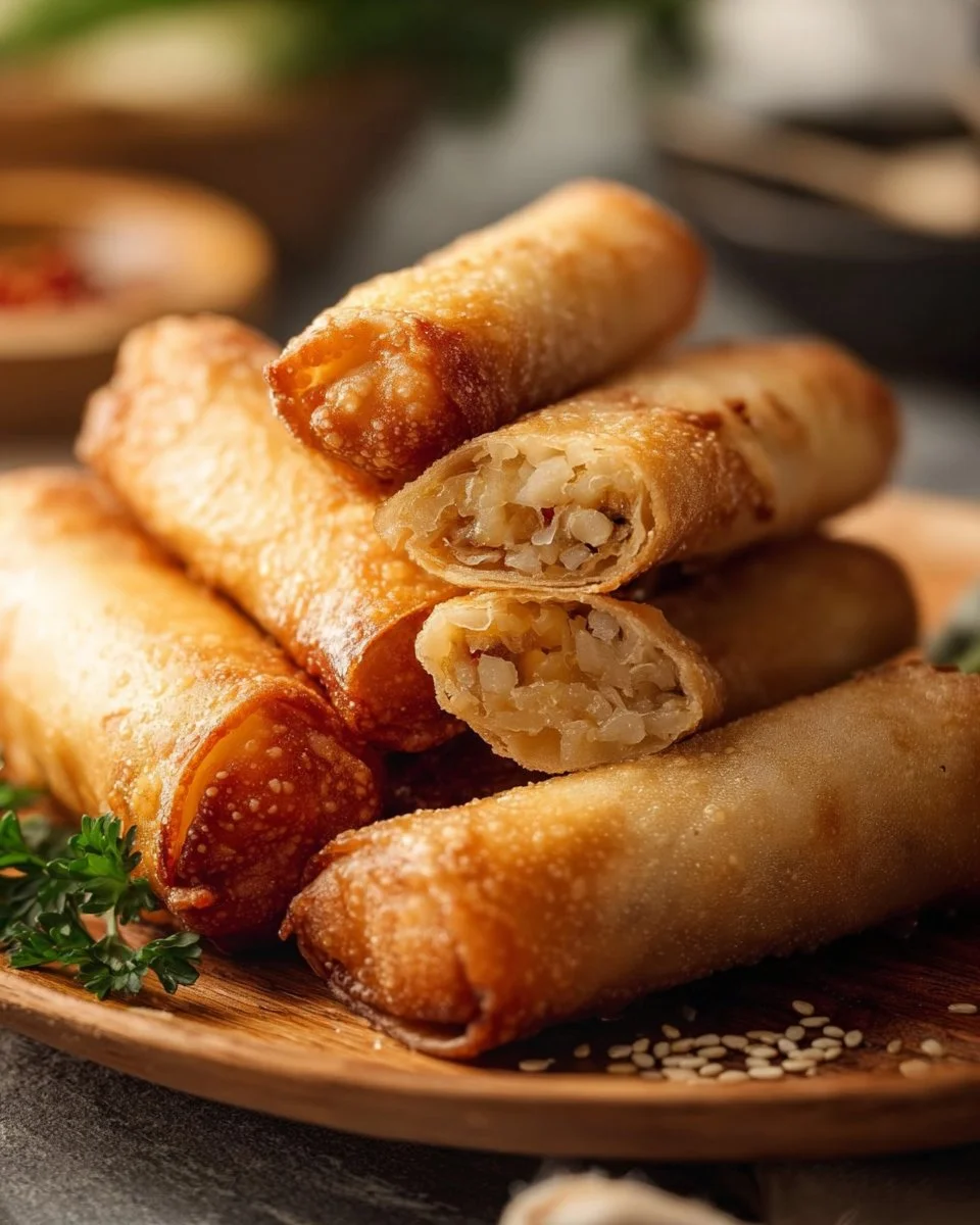 Homemade Chinese Egg Rolls
